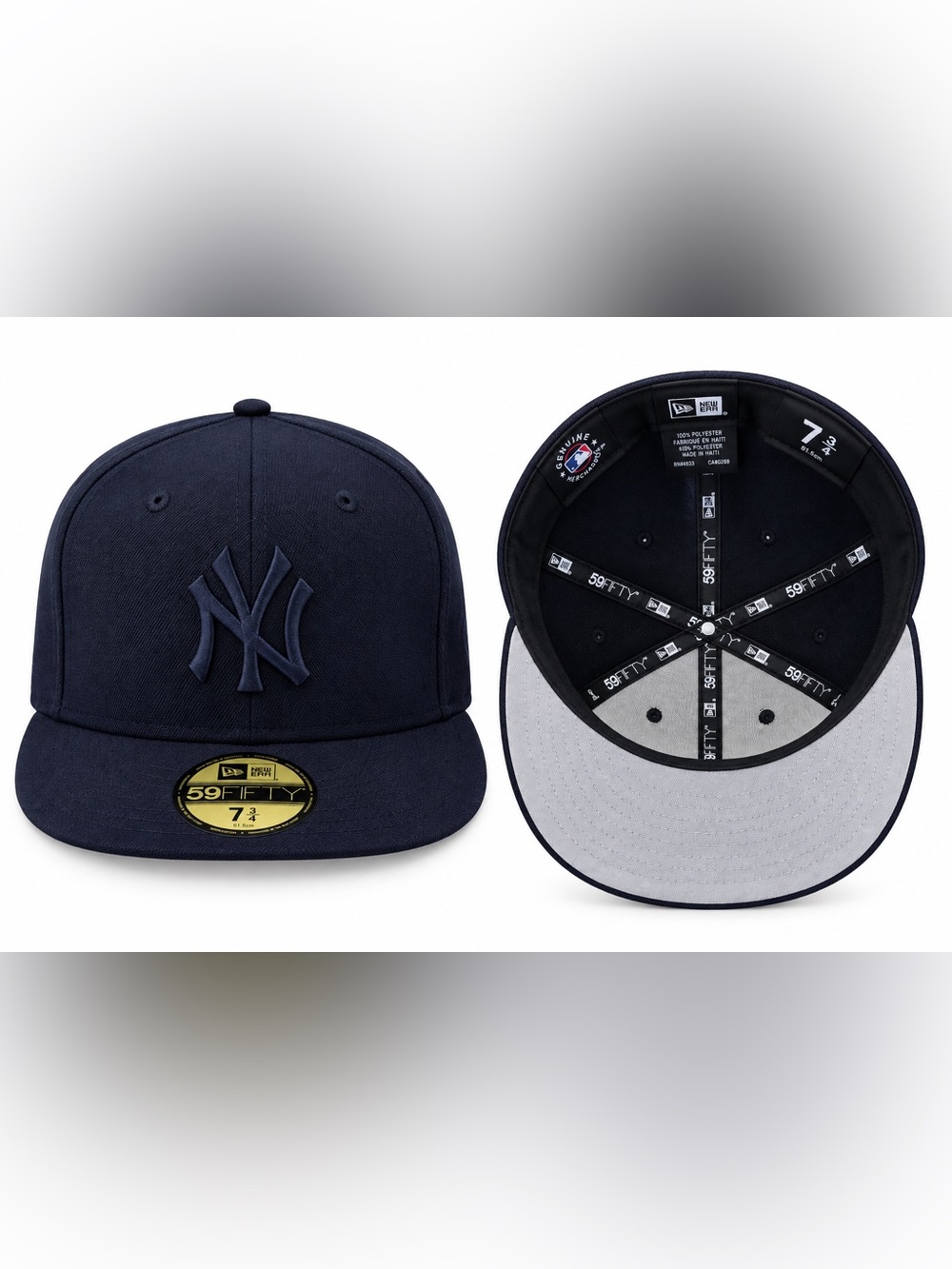New Era black New York Yankees Fitted Cap